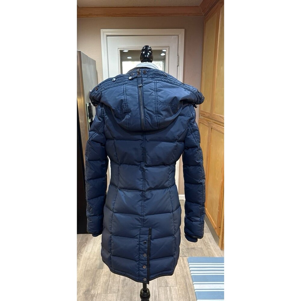 Pajar Panther Navy Blue Insulated Long Coat/Jacket Parka Size XS - Picture 8 of 13